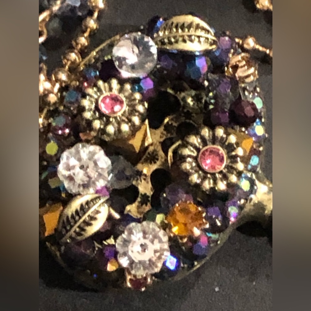 Betsey Johnson‎ Woven Cluster Key Long Pendant Necklace, 31'' new - Picture 11 of 13